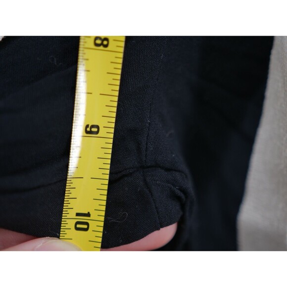 Joe's Women's Draw String Rayon Pants Sz Large Black - Picture 5 of 8
